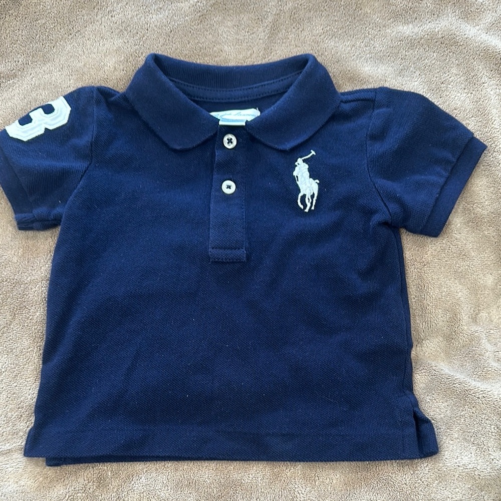 Navy Blue Polo Shirt for Kids Ralph Lauren